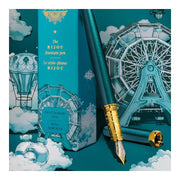 Acme Ferris Wheel Press Fountain Pen Bijou Printmaker's Teal Fine 1000082_6