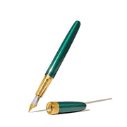 Acme Ferris Wheel Press Fountain Pen Joule Engravers Teal Fine 1000159_4