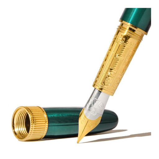 Acme Ferris Wheel Press Fountain Pen Joule Engravers Teal Medium 1000160_2