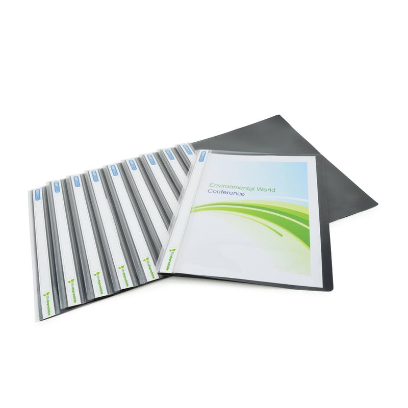 Acme Rapesco ECO Report File A4 Black Each 999028_3