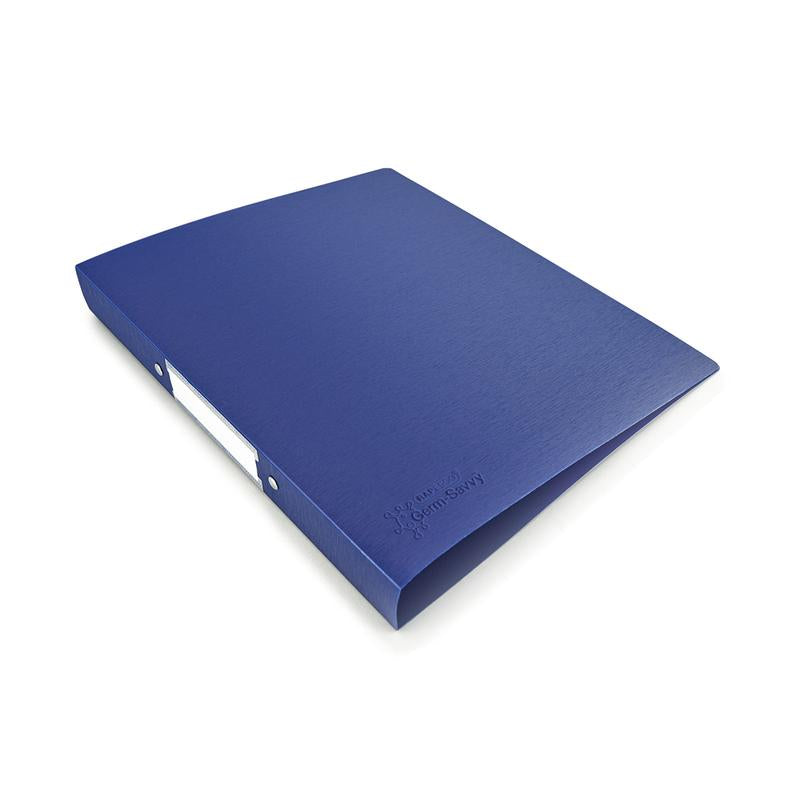 Antibacterial A4 Ring Binder - Acme Rapesco Blue 999010 — Officecentre