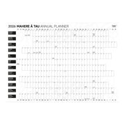 Acme Tuhi Wall Planner Double Sided 990 x 700mm Laminated Maori 2026 12447547_2