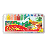 Amos Colorix Silky Crayon Classic Colours Pack 12 200050_1