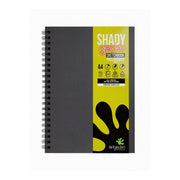 Artgecko Shady Sketchbook A4 80 Pages 40 Sheets 200gsm Black Toned Card GEC400_1