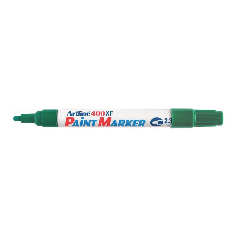 Artline 400 2.3mm Bullet Permanent Paint Markers - Colour green_1