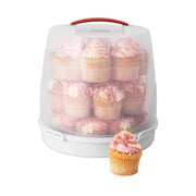 Avanti Cupcake & Round Cake Carrier for 24 Cupcakes_1