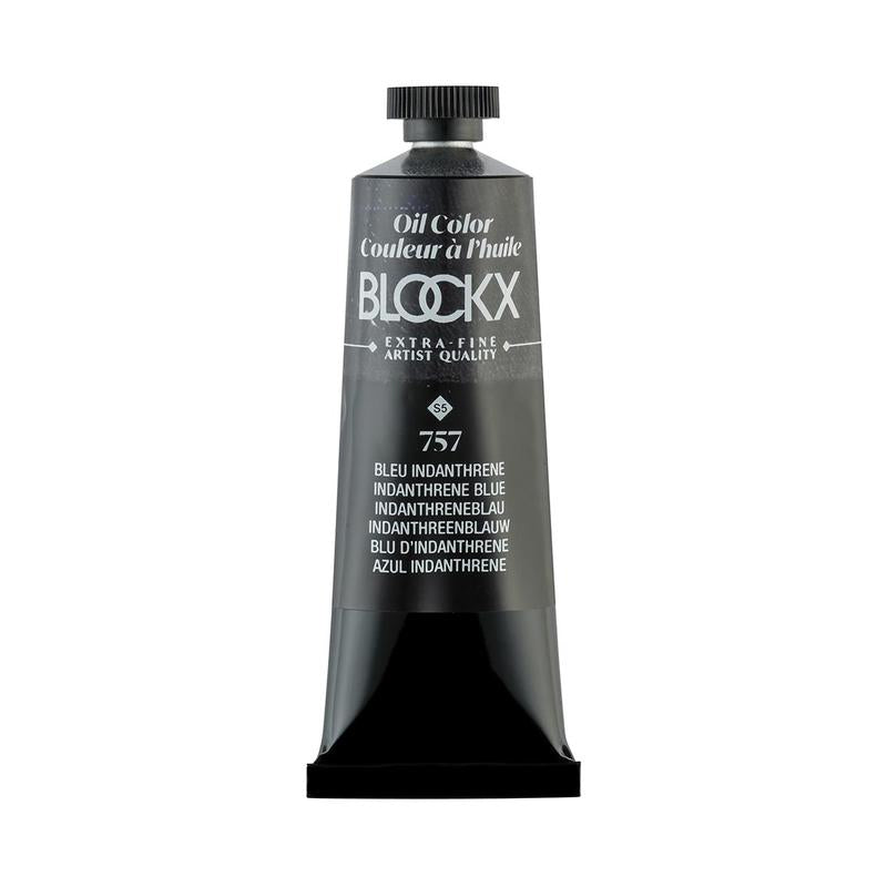 BLOCKX Oil Tube 35ml S5 757 Indanthrene Blue C213757BXC_1