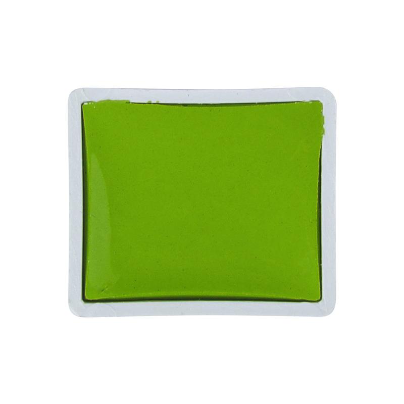 BLOCKX Watercolour Half Pan S3 363 Golden Green C41363BXC_2