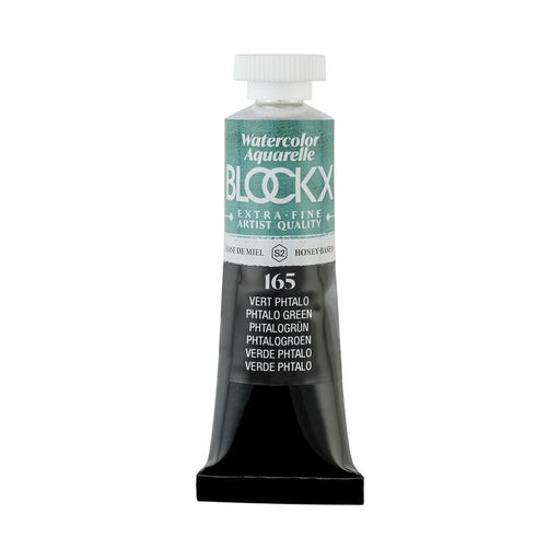 BLOCKX Watercolour Tube 15ml S2 165 Phtalo Green C44165BXC_1