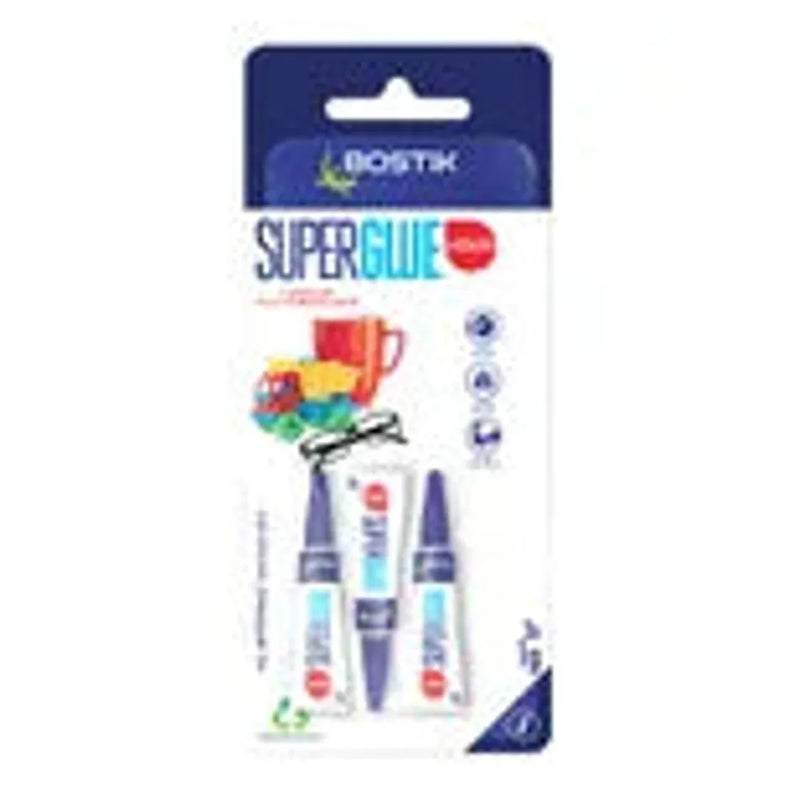 Bostik Adhesive Super Glue Liquid 3 X 1g_1