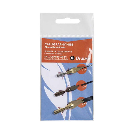 Brause Calligraphy Nib Set Chancery Ronde C16507B_1