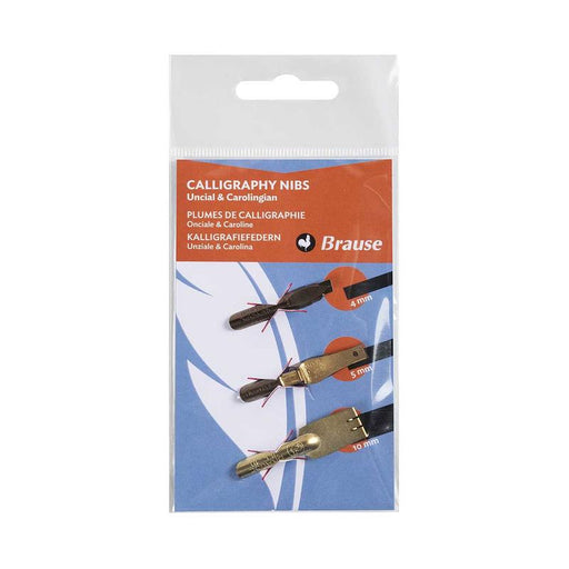 Brause Calligraphy Nib Set Uncial Carolingian C16509B_1