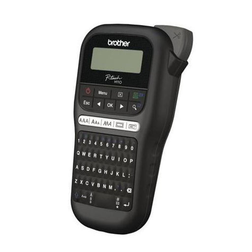 Brother Pth110Bk Durable P-Touch Black Label Printer BPTH110BK_1