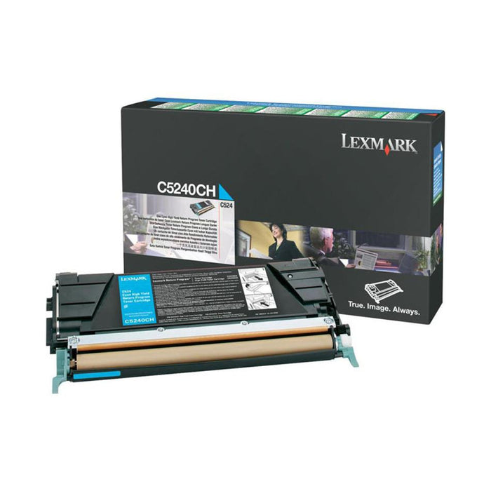 Lexmark Lexm C5240CH Cyan Pre High Yield Cartridge