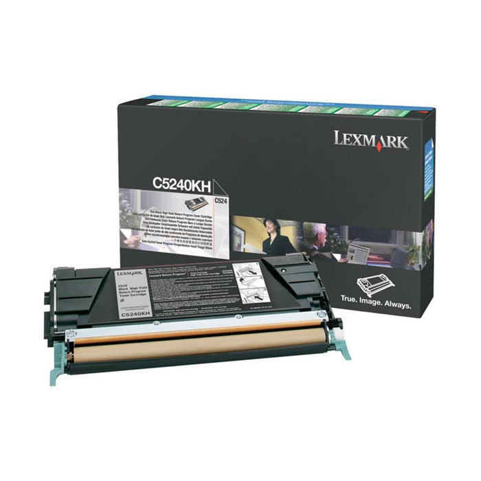 Lexmark Lexm C5240KH Black Pre High Yield Cartridge