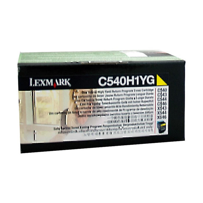 Lexmark Lexm C540H1YG Yellow Toner