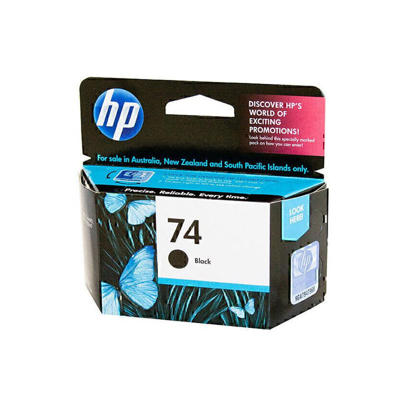 HP #74 Black Ink Cartridge  CB335WA