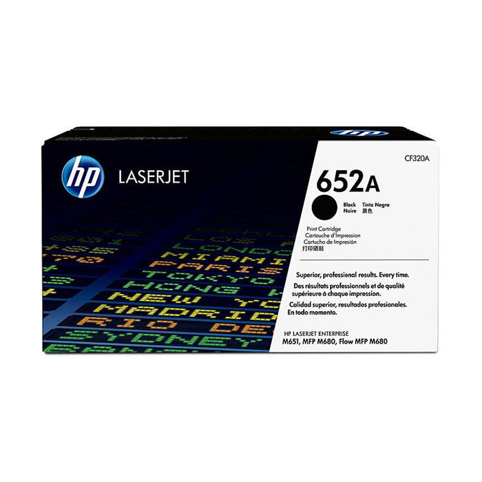 HP 652A Black Ton Cartridge CF320A