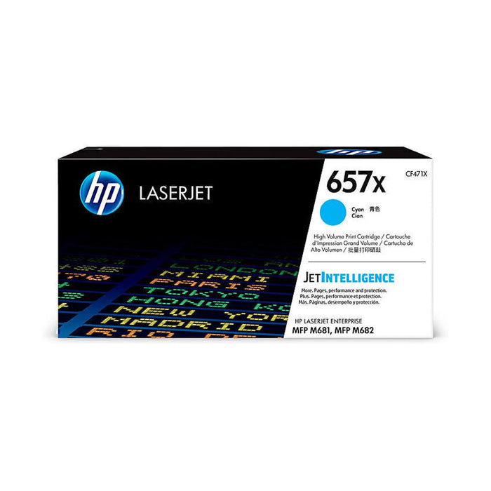 HP657X Cyan LasJet Ton CF471X