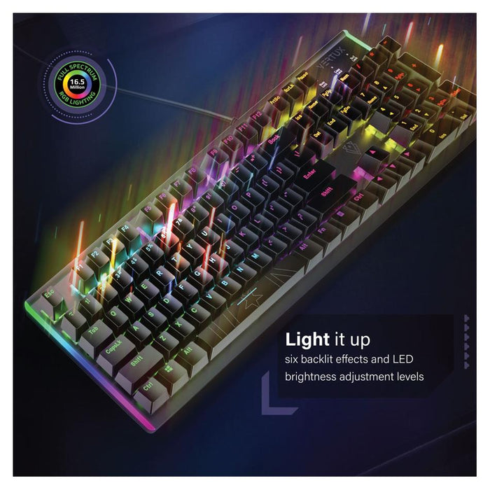 Vertux High Performance Mechanical Gaming Keyboard COMANDO