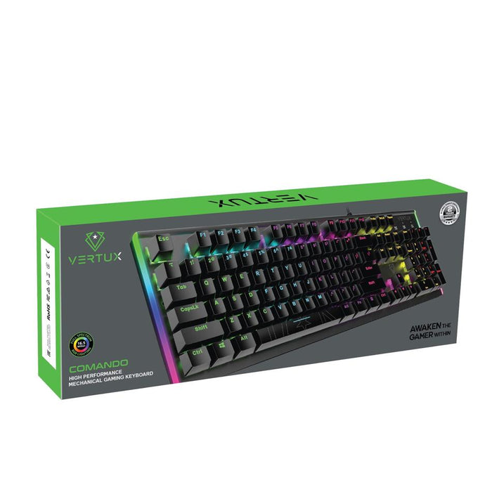 Vertux High Performance Mechanical Gaming Keyboard COMANDO