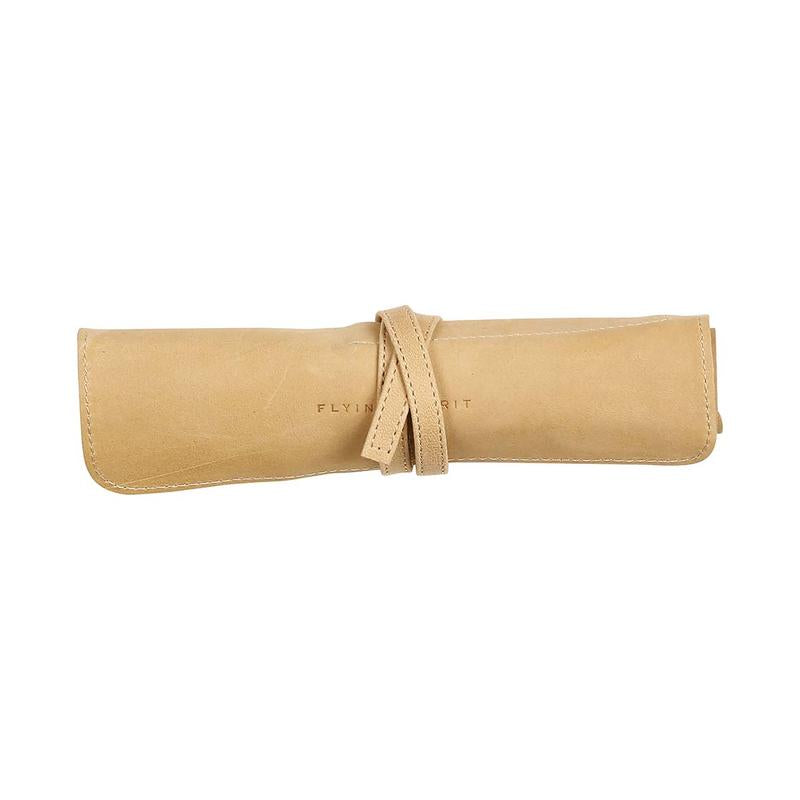 Clairefontaine Flying Spirit Pencil Case Roll Beige C930028C_1