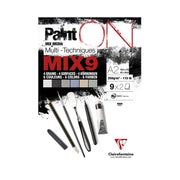 Clairefontaine PaintON Pad MIX9 A2 18sh C960079C_1