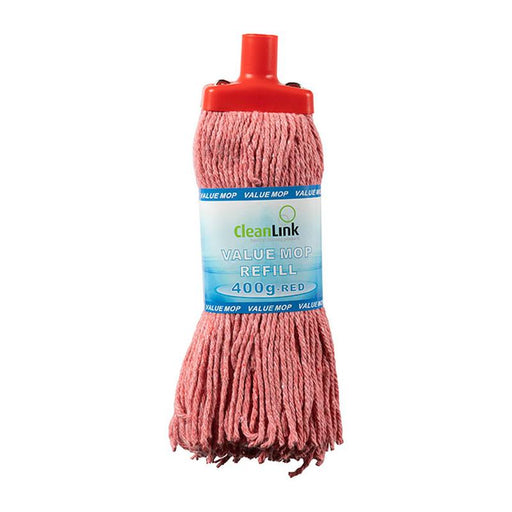 Cleanlink Mop Head 400Gm Red 12043_1
