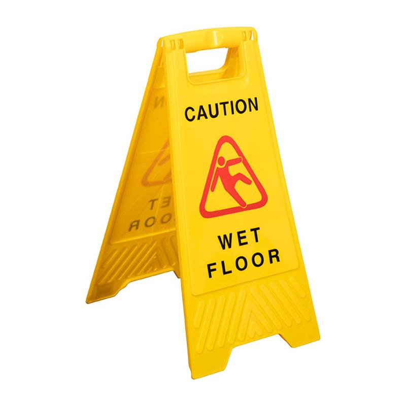 Cleanlink Safety Sign Wet Floor Yellow 12050_1