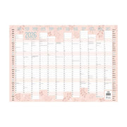 Collins A3 Unlaminated Wall Planner Even Year 150645_2