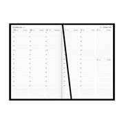 Collins A43A Black Appointment Diary, Week to View, 2024_2