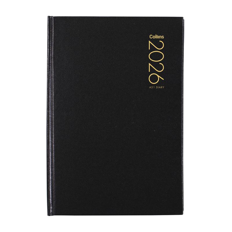 Collins Diary A51 Black 2026 438054_1
