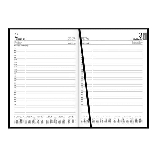 Collins Diary A51 Black 2026 438054_2