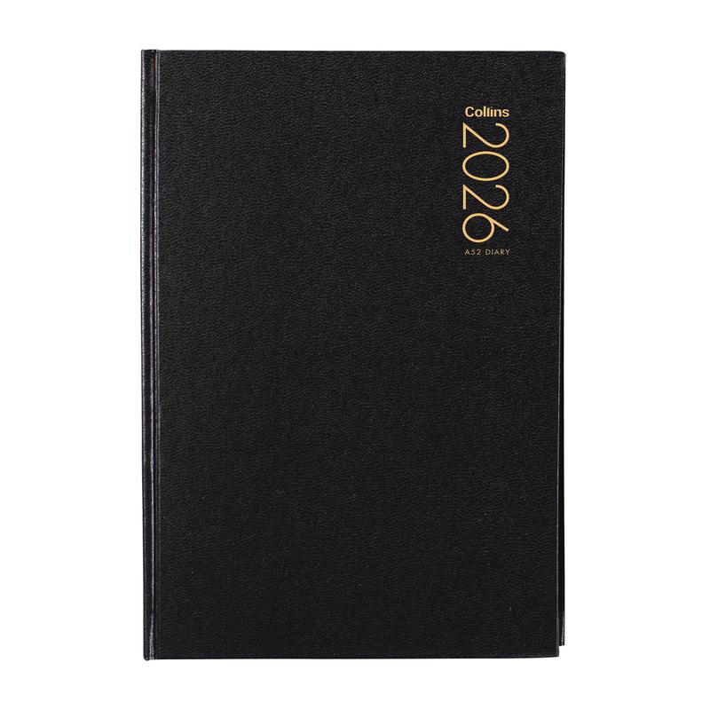 Collins Diary A52 Black 2026 438075_1