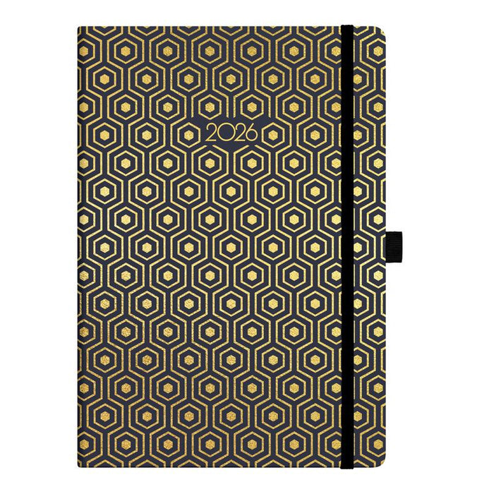 Collins Diary A53 Foil Geometric 2026 12364544_1