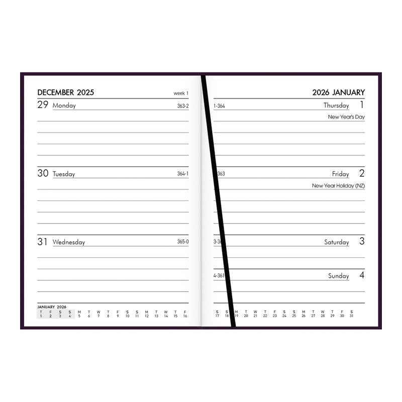 Collins Rhapsody A73 WTV Diary 2026 Cappuccino 11301109_2