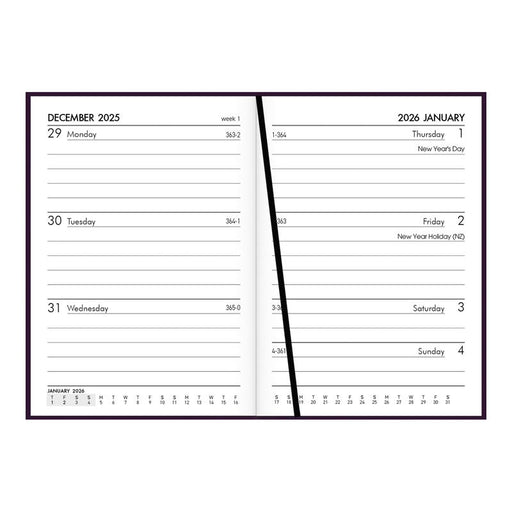 Collins Rhapsody A73 WTV Diary 2026 Royal Purple 11301113_2