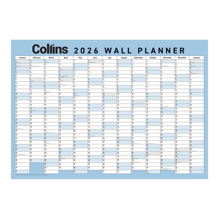 Collins Wallplanner Large 700 X990mm Unlaminated 2026 438174_2