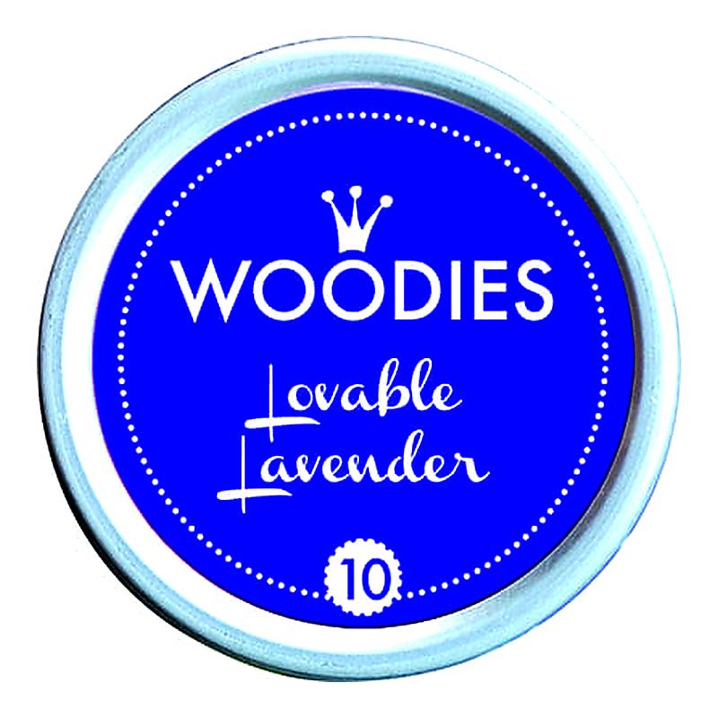 Colop Woodies Stamp Pad 38mm Lovable Lavender 350028_1