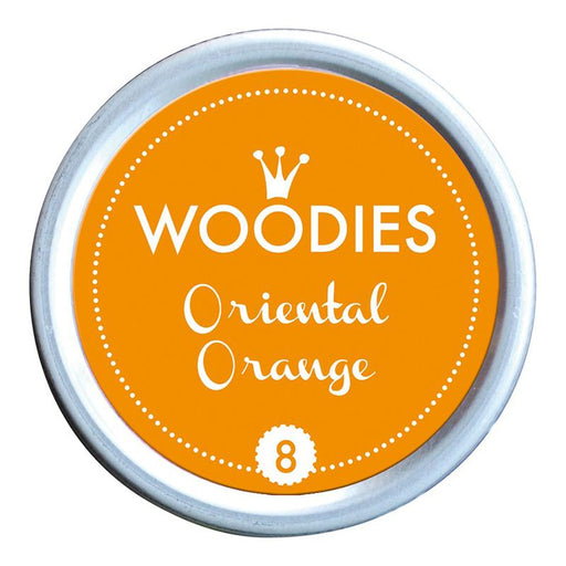 Colop Woodies Stamp Pad 38mm Oriental Orange 350029_1