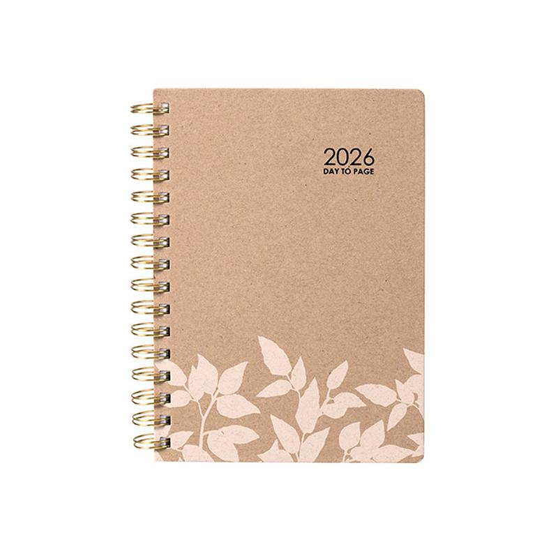Cumberland 2026 Ecowise Diary A5 Day To Page Kraft 51SECB26_1