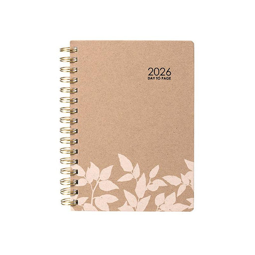 Cumberland 2026 Ecowise Diary A5 Day To Page Kraft 51SECB26_1