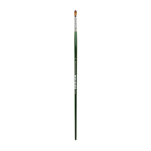 DAS S1068FR Synthetic Filbert LH #4 Brush, Synthetic Hair_1