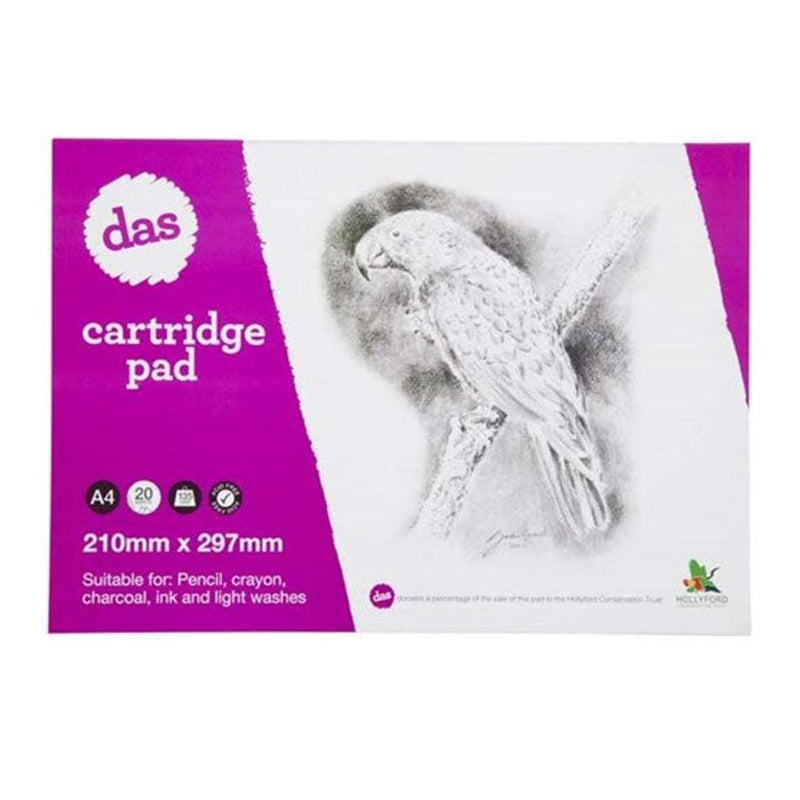 Das Acid Free Kaka Cartridge Paper Pad 135gsm 20 Sheets - Size A4_1