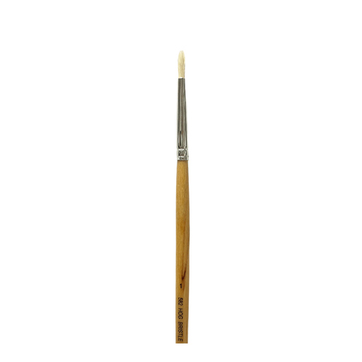 Das Eterna 582 Hog Bristle Round Brushes - Size 1_1