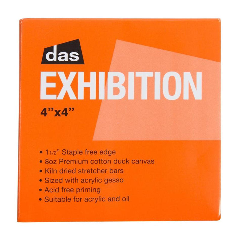 Das Exhibition 1.5 Canvas - Size 4x4 Inch, Cotton, Medium Grain_1