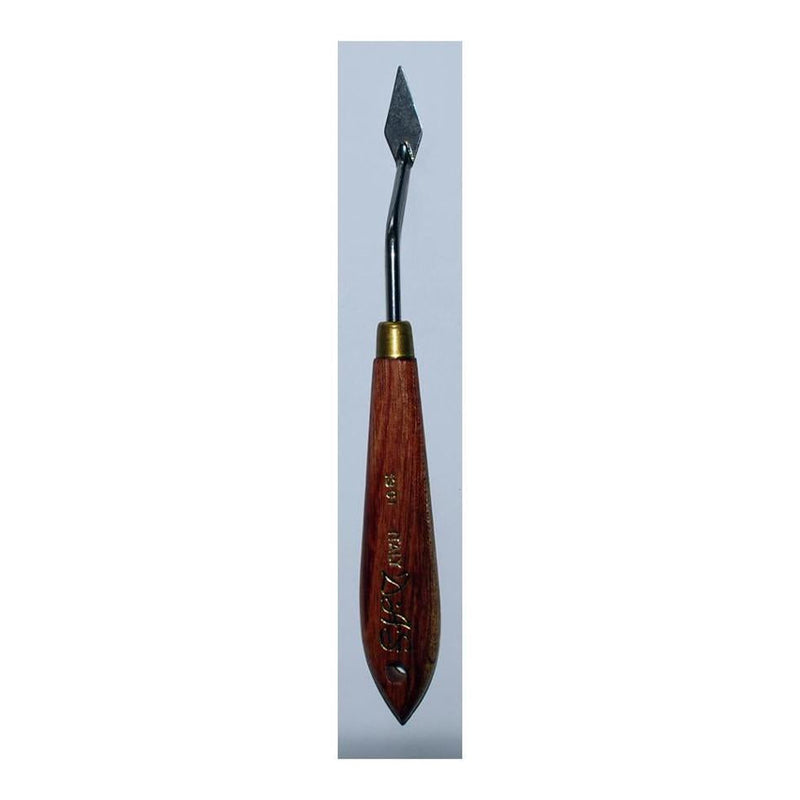 Das Painting Knife 1301, Cranked Handle, Spring Steel Blade_1