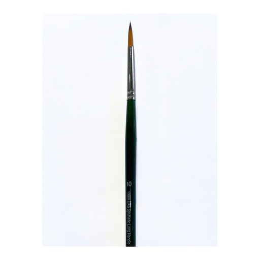 Das S1068R Synthetic Round Brush Long Handle - Size 10, Oil Painting_1
