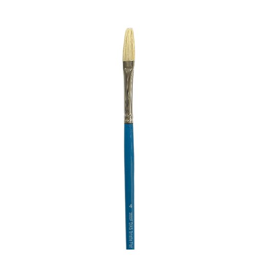 Das S2003F Flat Bristle Brushes - Size 4, Pure Bristle_1