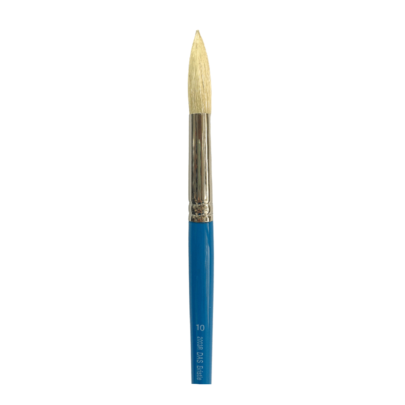 Das S2003R Bristle Round Brushes - Size 10, Pure Bristle_1